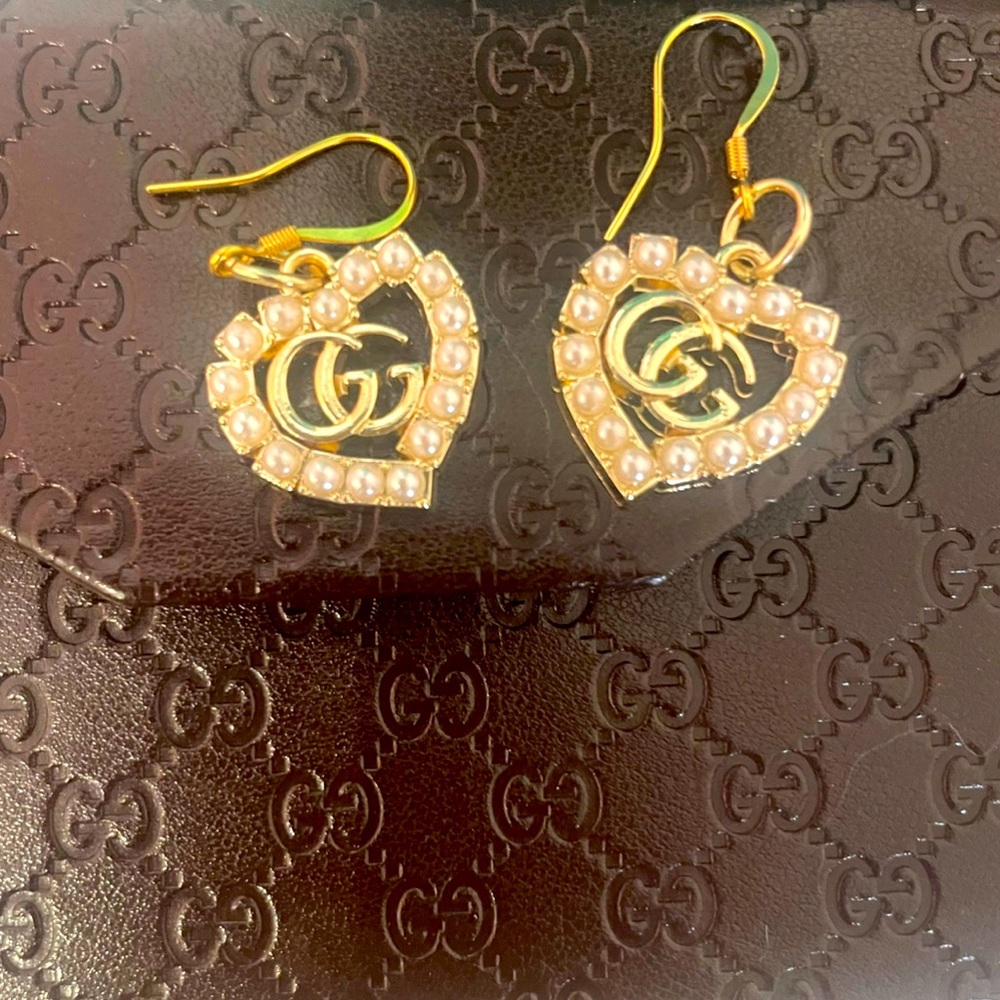 Heart Gucci Earrings